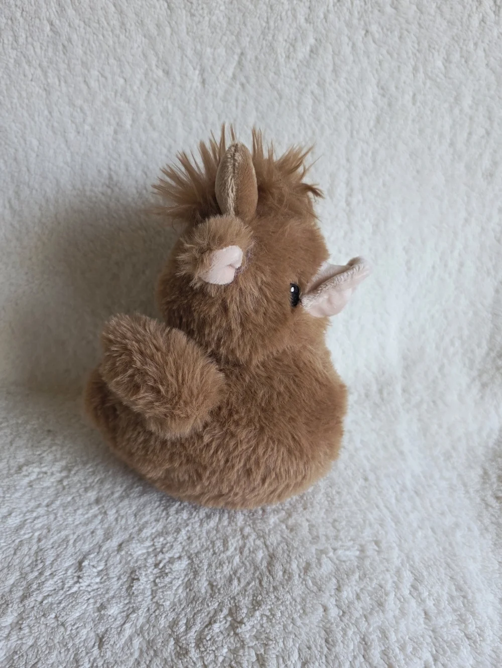 New Way To Celebrate Tiny Highland Cow Duck Easter 8” Plush 2026 prank Viral toy